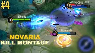 NOVARIA ONE SHOT MACHINE 🤖 MONTAGE #4 | MOBILE LEGENDS BANG BANG