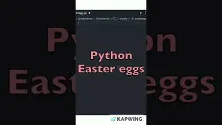 Coolest Python Easter Eggs 