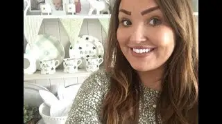 DIY Easter centrepieces