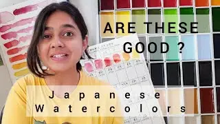 Gansai Tambi Watercolors (48 color Set) - Swatches and Detailed Review