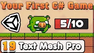 Unity C# Basic :: Part 19 :: Text Mesh Pro UI vs Text Mesh Pro