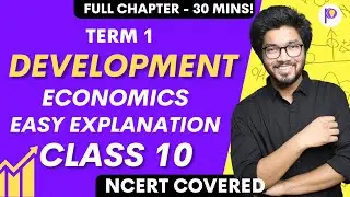 Development Class 10 CBSE Economics Social Science in One Shot! Term 1 Crash Course | PRanay Chouhan
