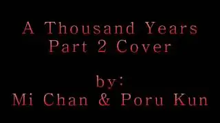 A Thousand Years Part 2 Cover