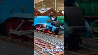 LEGO Train Shed MOC - BRICKVENTION 2024