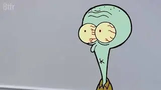 Bikini Bottom Senate Leader Squidward Tentacles appears to freeze again during press conference