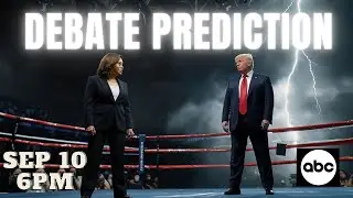 Donald Trump and Kamala Harris Debate Prediction #newsdigests #trump #harris #2024elections #debate