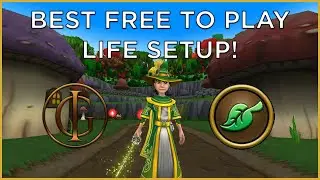 Wizard101: BEST FREE TO PLAY Max Level 170 Life Setup!