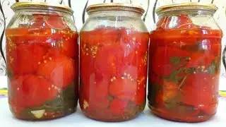 Помидоры голенькие на зиму / Tomatoes for the winter