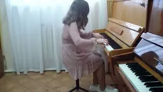Еналеева Эльмира - Н. Торопова Этюд "Море волнуется"