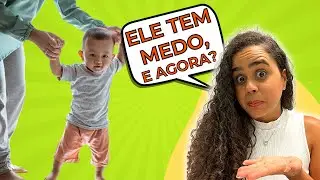 COMO AJUDAR O BEBÊ A PERDER O MEDO DE ANDAR?