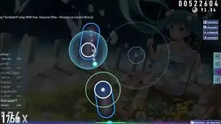 I get a Hatsune Miku map (5.5 *) a ... In Osu! [FULL MOUSE]