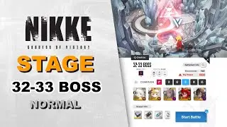 Stage 32-33 BOSS (Mirror Container) Normal Mode | Goddess of Victory: Nikke