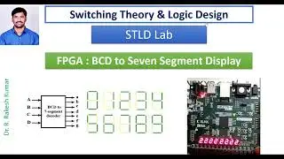 FPGA programming : BCD to Seven Segment Display