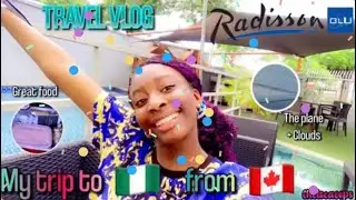 travelling to Nigeria | travel vlog to Nigeria | travel vlog from Canada