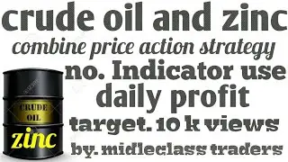 Crude oil and zinc combine price action strategy with. Small stoplos