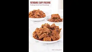 Cooking Rendang #beef #delicious #fastfood #jungfood #healthy
