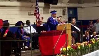 Funny, But Inspiring High School Graduation Speech (Adsser Abude - Oceana High School 2015)