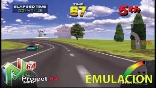 Cruis'n World Emulador Windows PC Project 64 Gameplay N64