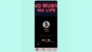 A Music Application UI UX Design+After Effect+Premiere Pro.…..... UI/UX Designer....