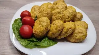Сочные куриные котлеты с кабачком. Это вкусно и полезно