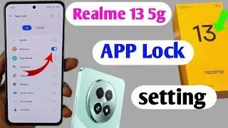 how to lock apps in realme 13 5G /realme 13 5g me app lock kaise karen/app lock