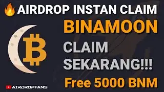 AIRDROP TERBARU BINAMOON INSTAN BURUAN LANGSUNG CLAIM