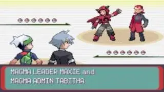 Pokemon Emerald - Team Magma Maxie and Tabitha