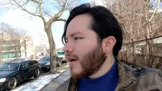 Cold enough for a coffee & the right  wholesomeness to make a video.