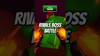 I Beat Rivals SECRET ZOMBIE BOSS FIGHT! (Zombie Tower) 