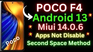 XIAOMI MIUI 14 - Android 13 Bypass Google Account (FRP) Lock Any Devices 2024 POCO F4