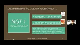 Food Facts Webinar: The science of NGTs and its policy developments in the EU