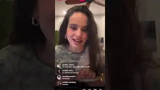 Rosalía mostró un fragmento de su nuevo sencillo musical en su Live. 06.08.2024