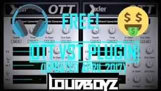 FREE OTT COMPRESSOR VST PLUGIN DOWNLOAD (UPDATED APRIL 2017)