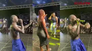 Lil Win Falls off Big B00t¥ on Stage in a wild performance at Odwira festival