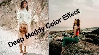 Deep Moddy Color Effect Photoshop Tutorial By Right with prem