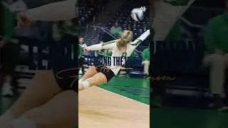 “That’s the best part about volleyball… Failure means you’re growing.” #GoIrish #shorts