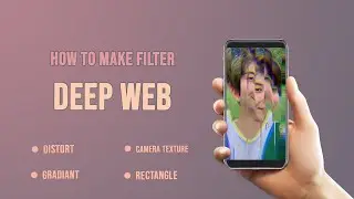 Deep Web/Glitch Filter Instagram - Spark AR Studio - [ Tutorial ]