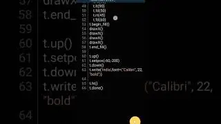 OLX logo design using turtle in python programming| #shorts #youtubeshorts #python #olx