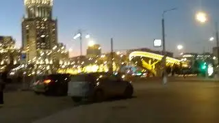 Площадь перед Павелецким вокзалом