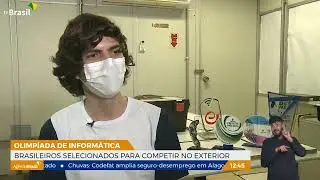 Estudantes do CEFET/RJ que vão representar o Brasil em olimpíadas internacionais de informática