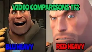 Meet The Blu And Red Heavy Video Comparison TF2