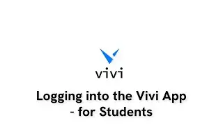 How to Log In To Vivi as a Student