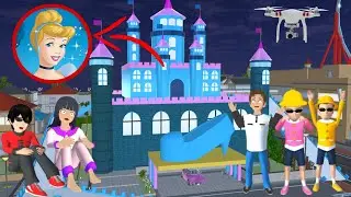 FULL MOVIE - Ejen Ali dan Mio Hilang Di Culik Cinderella Sepatu Kaca Palsu Yuta Marah Sakura School