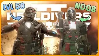 Noob Aaron plays the hardest mode in HellDivers HELLDIVE MODE