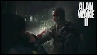 Saga & Nightingale Fight in the Forest - Alan Wake 2