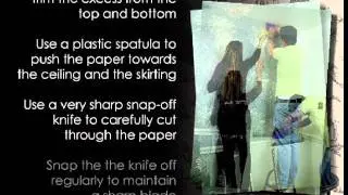 How to wallpaper a wall