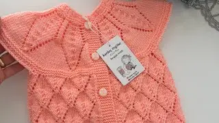 KOLAY BEBEK YELEĞİ ✅ #knitting #crochet #handmade
