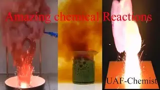 Amazing Chemical reactions in chemistry| Dangerous chemical reactions| Chemical reactions