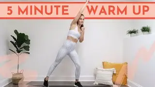 WARM UP ROUTINE FOR AT HOME WORKOUTS | 5 minute warm up for any workout | FIT BY LYS