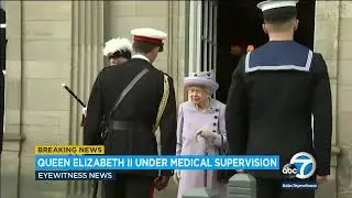 Queen Elizabeth ii under medical supervision
